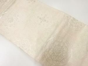 アンティーク　華文模様織出し袋帯（材料）